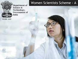 DST- Women Scientists Scheme-A